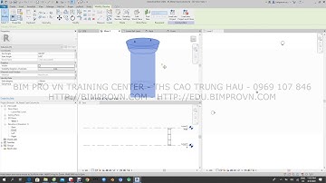 Bài 1.2.2.1 : Hướng dẫn tạo Family Cột kiến trúc bằng lệnh Revolve