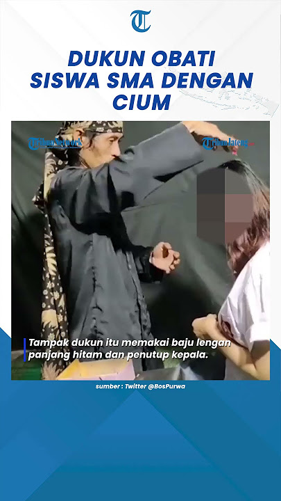 Viral Dukun Obati Siswa SMA Dilempari Kembang Lalu Dicium