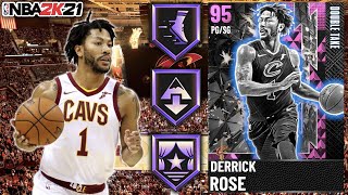 Pink Diamond Derrick Rose Gameplay The Best Auctionable Point Guard In Nba 2K21 Myteam