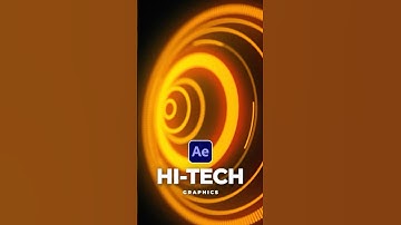 Create Hi-Tech Motion Graphics in After Effects #tutorial