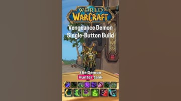 One Button Vengeance Demon Hunter Tank Guide | Single-Button Build in WoW 11.2 | #worldofwarcraft