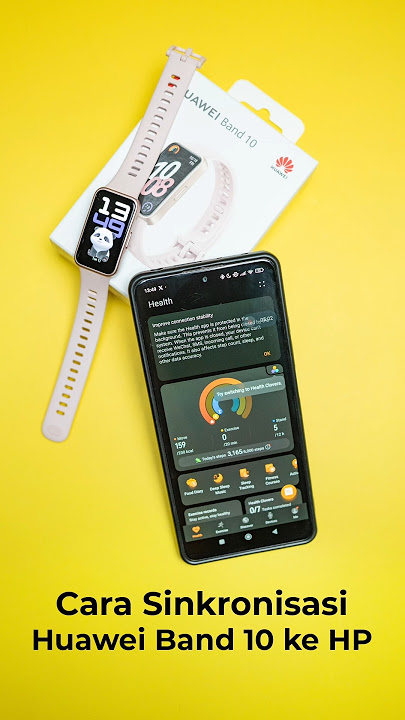 How to Connect Huawei Band 10 to HP