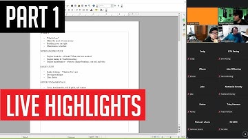 Online Course LIVE Video 1 Highlights - by Invisible Speed