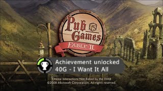 I got EVERY reward in Fable 2 Pub Games and it Sucked