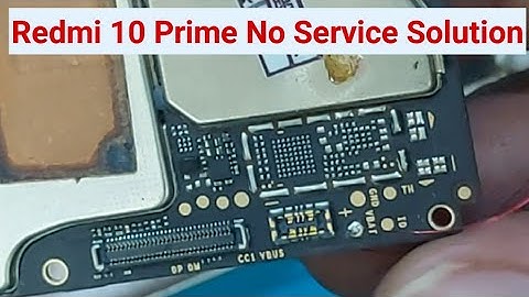 Redmi 10 Prime No Network No Service Solution | Volte Solution with Just 1 Simple Jumper #noservice