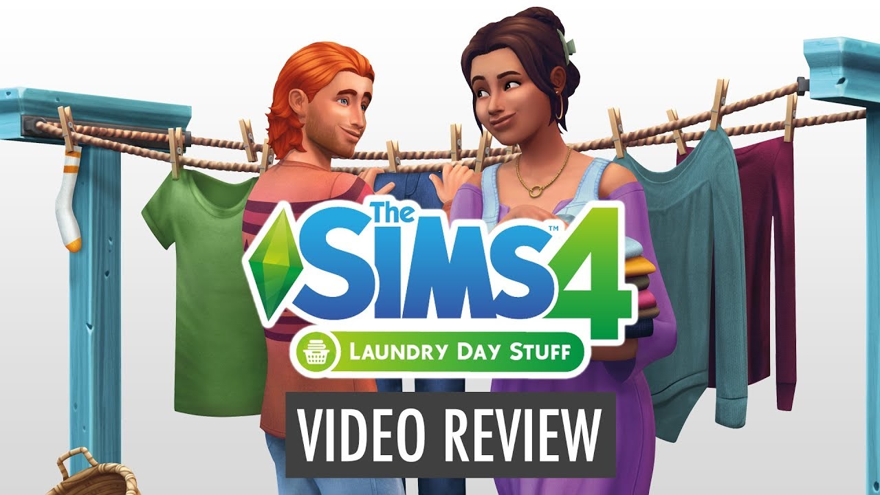 THE SIMS 4 LAUNDRY STUFF PACK REVIEW & OVERVIEW YouTube
