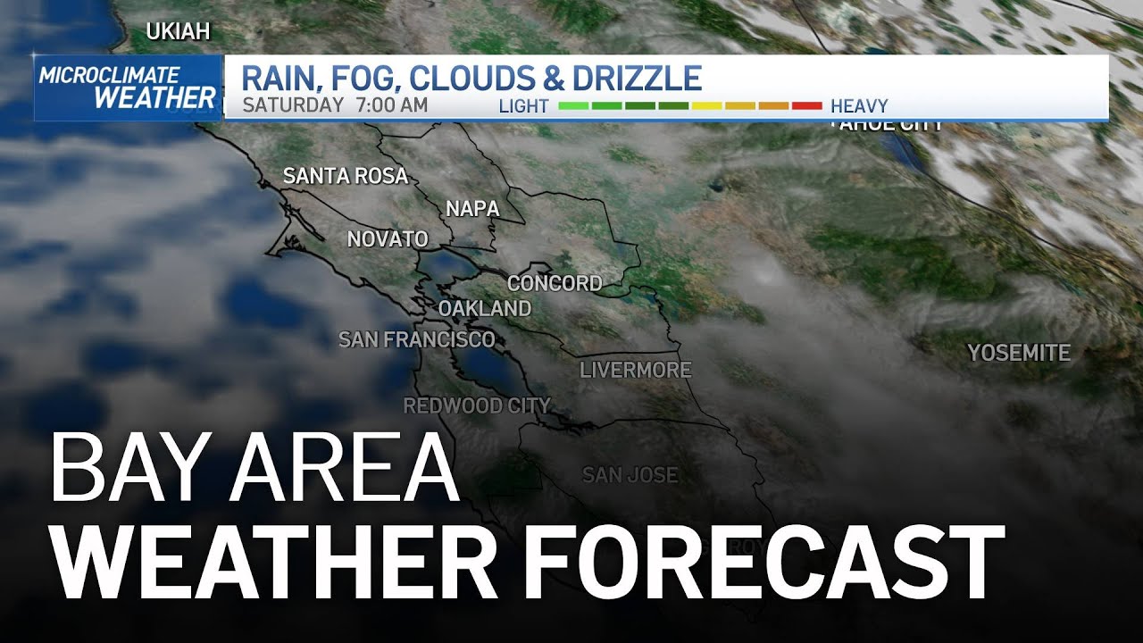 Bay Area Forecast: Clouds Return & Comfortable Temps - YouTube