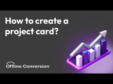 How To Set Up A Project Card