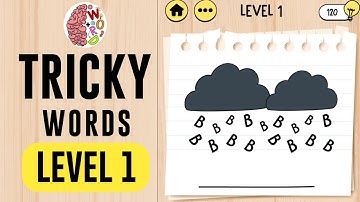 Brain Test Tricky Words Level 1