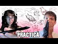 OBLIGUÉ A MI AMIGO A DIBUJAR MUCHAS MANOS | Practicando con Alud ft. @upca.art