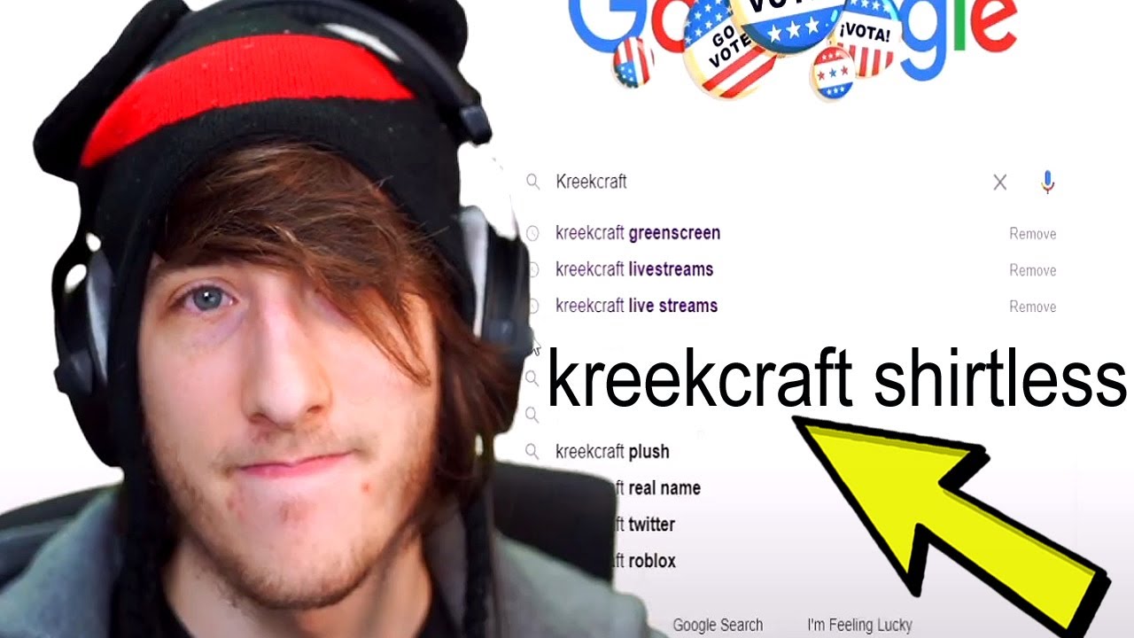 KREEKCRAFT REACTS TO KREEKCRAFT SHIRTLESS - YouTube