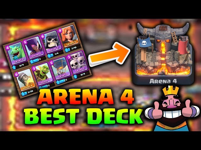 BEST PROVEN DECK FOR ARENA 4 & ARENA 5!  Clash Royale Best Decks &  Strategy's 