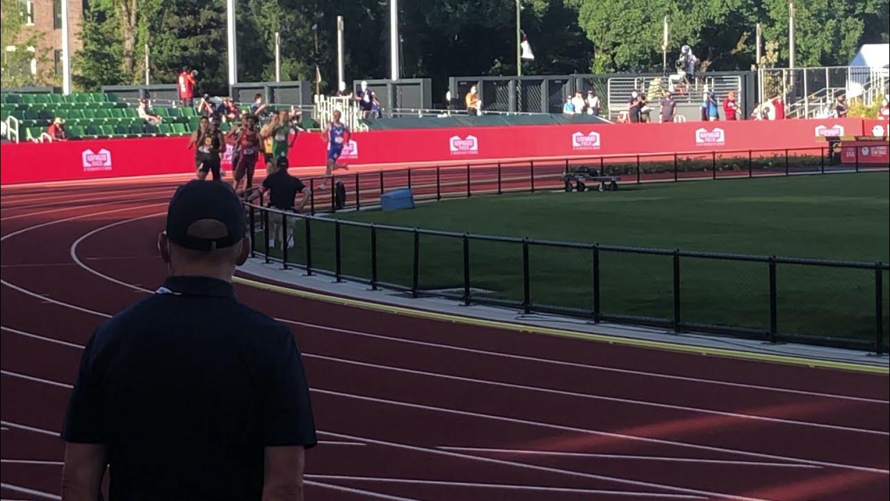 Bryce Hoppel wins Olympic Trials 800m in 146.0 over Harris, Jewett