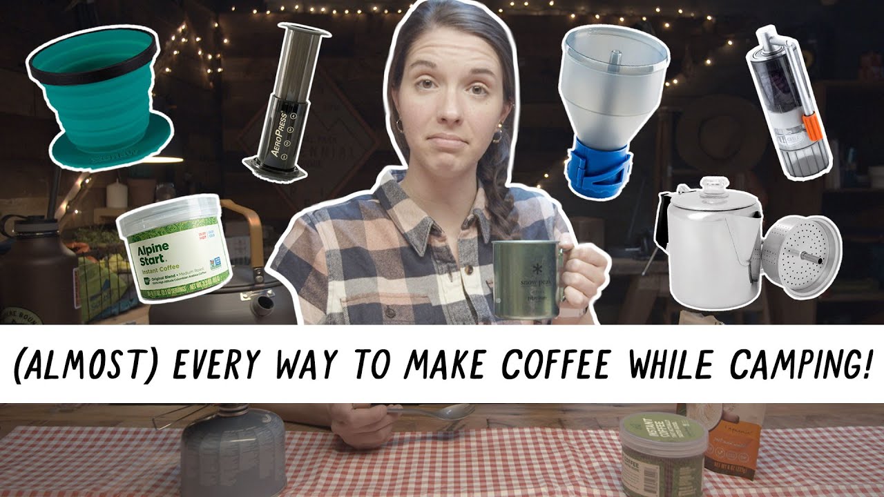 ⁣Testing All the Ways to Make COFFEE on the Trail | Miranda in the Wild