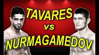 Хабиб Нурмагомедов VS Тиаго Таварес!