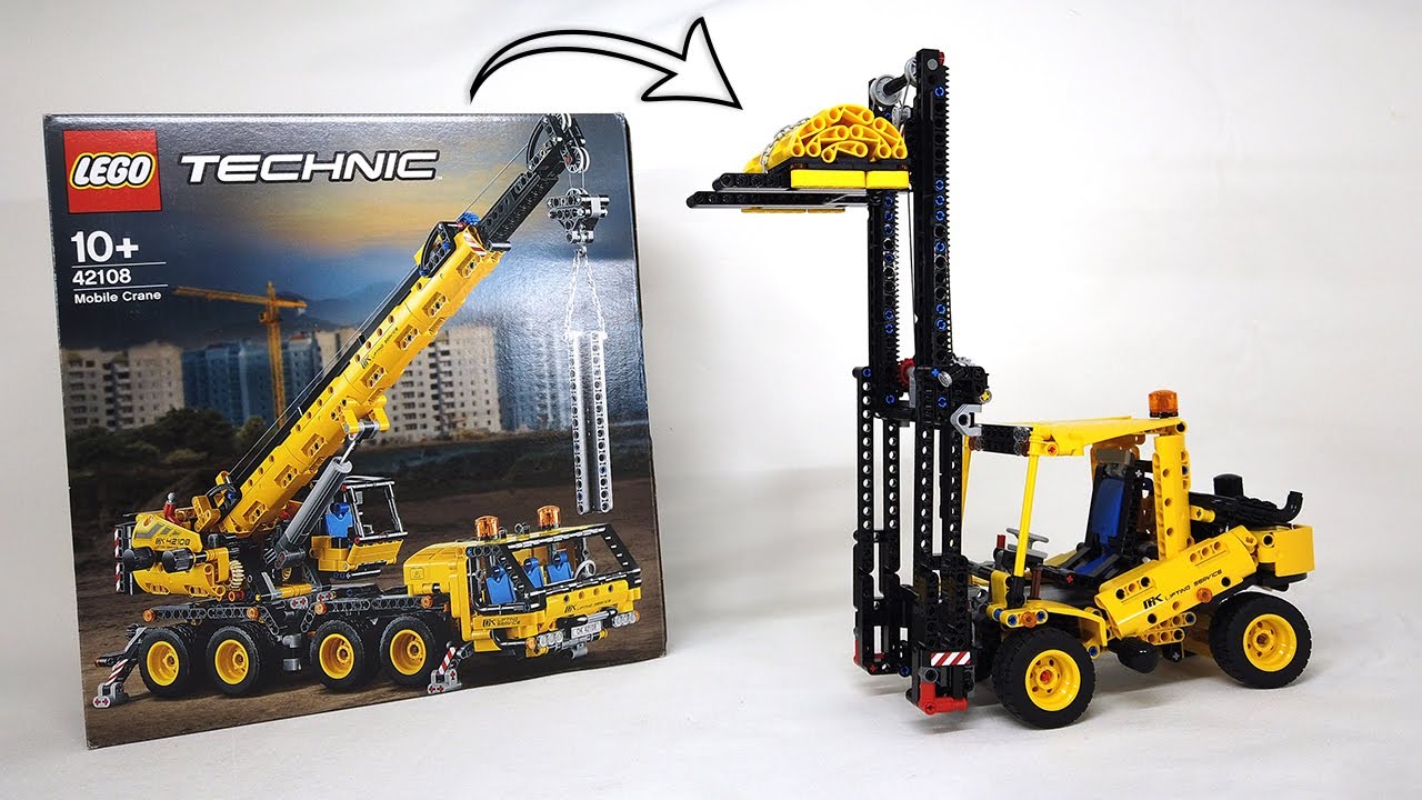 Lego Technic Duty Forklift - YouTube