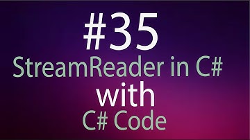 Stream Reader in c# Urdu |C# GAMER |