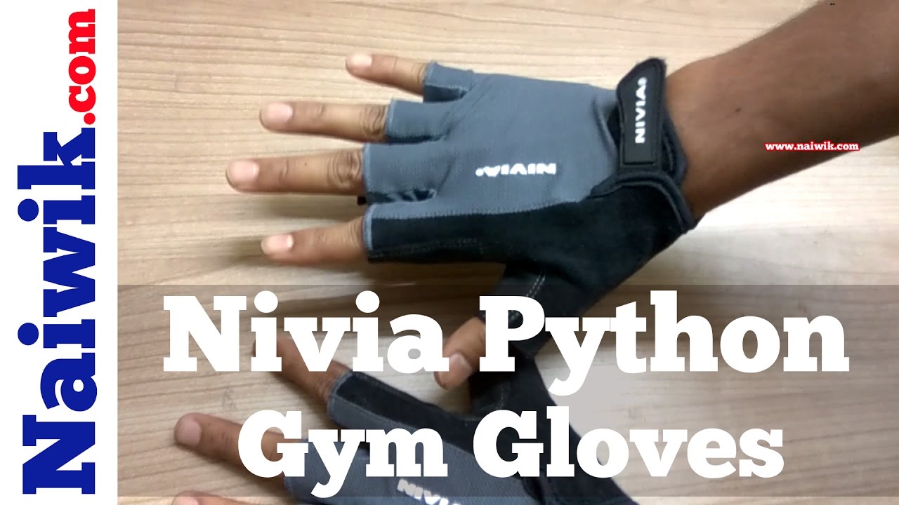 Nivia Gym Gloves Size Chart