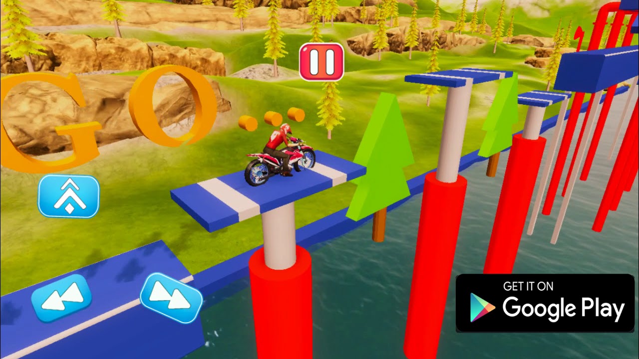 Tricky Bike Racing Trail Stunts | Bike Stunts Game | Bike Stunts 2018