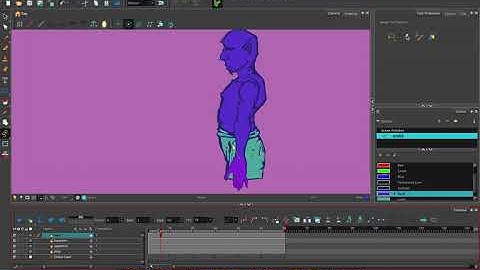 Beginning Cut Out Animation in Harmony Essentials