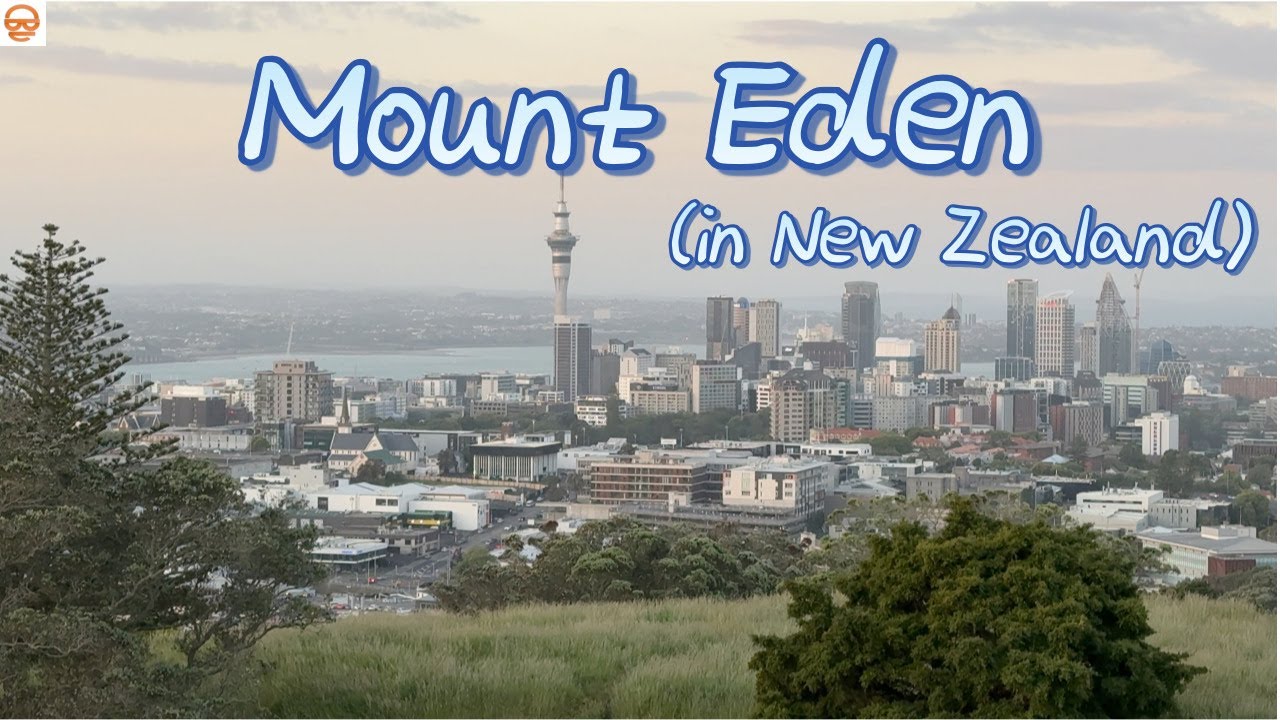 Sunset over Auckland: Mount Eden Golden Hour Walk | 오클랜드 마운트 이든 노을 산책 #newzealand #auckland #mteden