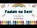 Paalam na sayo action by teacher karyl  kinder song