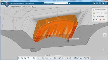 Electrode active geometry creation with CATIA