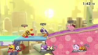 Super Smash Bros. Wii U - Custom Stages #11 - "Candy Canyon" screenshot 3