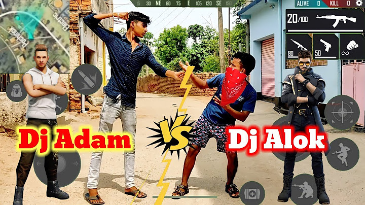 Dj Adam VS Dj Alok 😂 - Chiting Karta He  #ffshorts #freefire #shots
