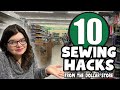 10 dollar store sewing hacks  quilting on a budget