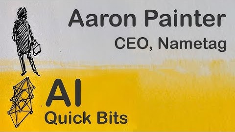 Interview with Aaron Painter, CEO of Nametag