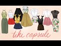 100% Handmade Capsule Wardrobe Planning! Venn Diagram Method | Vintage Style