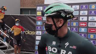 Pascal Ackermann - Interview at the start - Scheldeprijs 2020