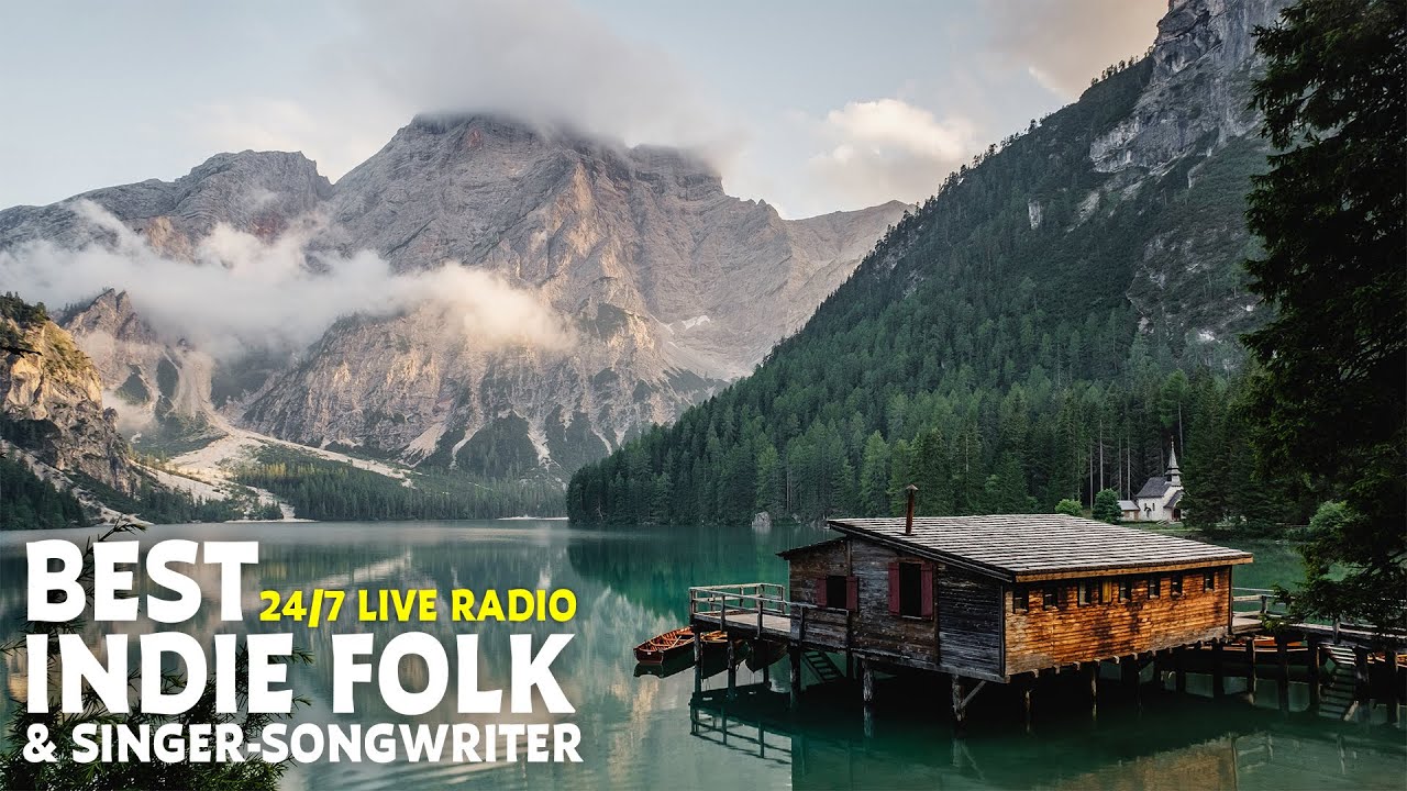 Indie Folk  Singer Songwriter 247 Live Radio  Coffeehouse Music to chill study work or relax