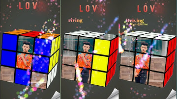 New cube trending whatsapp status video editing in Kinemaster 2020🔥🔥 | status |