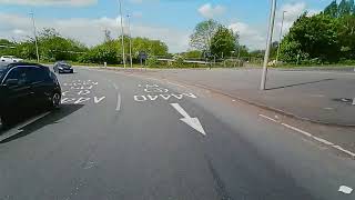 Driving On The A4440 Worcester Bypass & A44, Worcestershire, England 5th May 2025