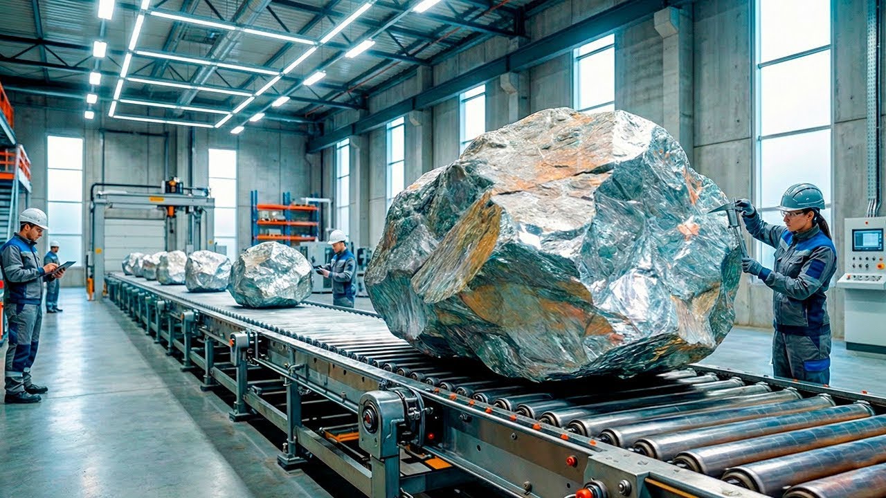 Jak MILIONY Ton Wody Morskiej Zamieniają się w METAL w 1600 Stopniach