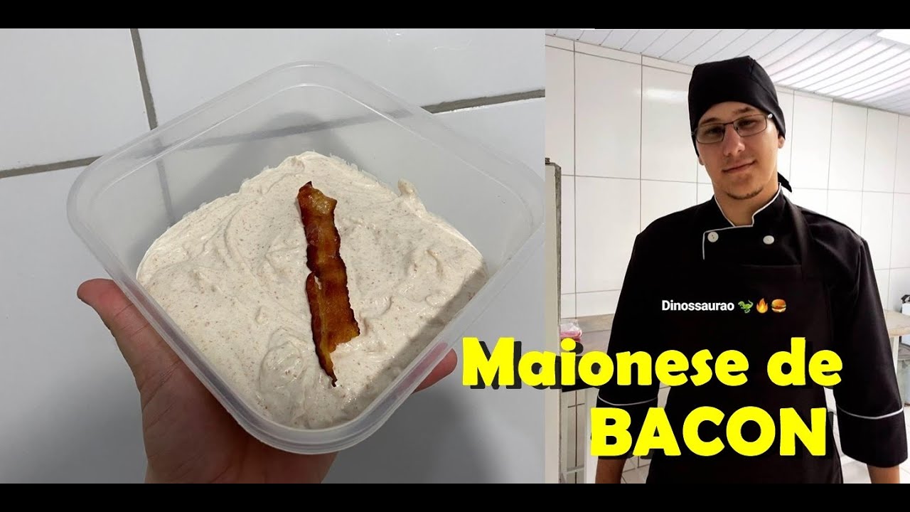 Receita de Maionese de Bacon Baconese - iG