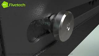Fivetech–Spring Lock application on server chassis