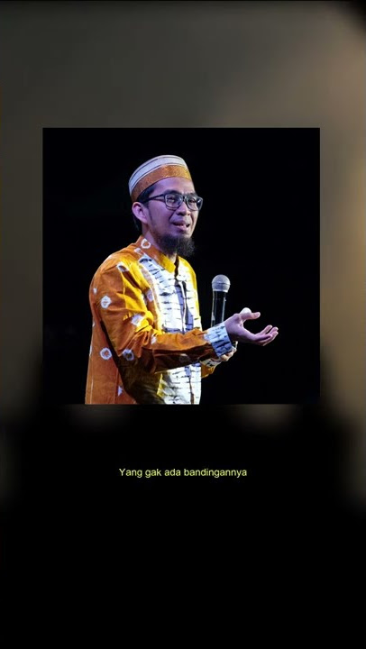 story wa ceramah 1 menit ustadz adi hidayat #shorts