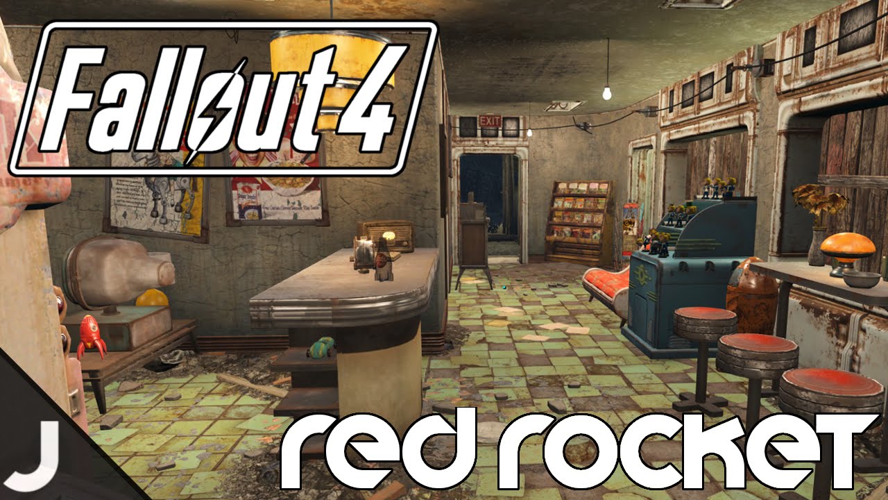 ost Dempsey Bakterie Fallout 4 - Red Rocket - Base Building Tour [My Favourite Base] - YouTube