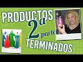 LA SEGUNDA PARTE😉, 🍶PRODUCTOS TERMINADOS🗑️