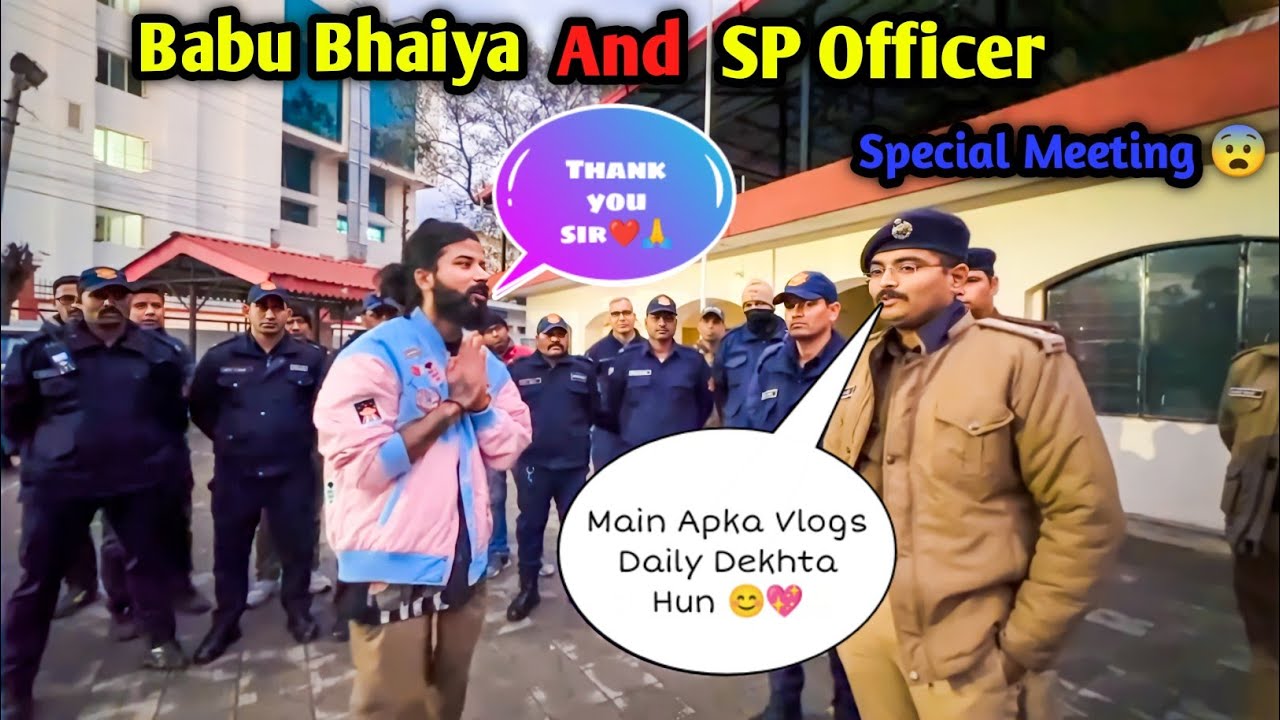 Babu Bhaiya And SP Offer Important Meeting TheUK07Rider YouTube
