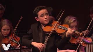 Enzo speelt vioolconcert in E-groot van Bach en Winter van Piazzolla