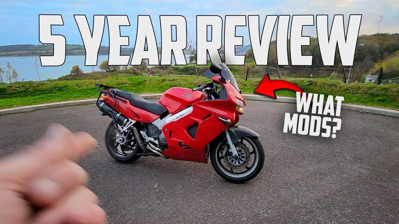 Honda VFR800fi 1998 года после 5 лет успешного владения!