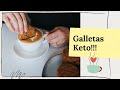 🍪 COMO hacer DELICIOSAS GALLETAS Keto con Mantequilla de Maní (RECETA MUY Fácil!) POSTRES sin HARINA