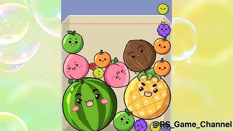 Fruit Merge: Satisfying ASMR Puzzle Game | Watermelon game #games #fruitgame #game ​@RS_Game_Channel