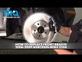 How to Replace Front Brakes 2006-2009 Mercedes-Benz E350