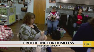 Crocheting for Homeless
