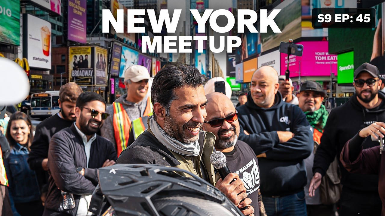 Dream Ride in New York City & Unexpected Meetup in New Jersey 🇺🇸 S9 EP 45 |Pakistan to Americas